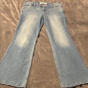 Hollister Light Blue Flare Jeans